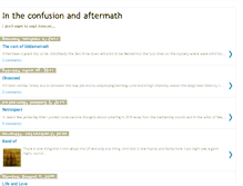 Tablet Screenshot of intheconfusionandaftermath.blogspot.com