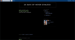 Desktop Screenshot of nevergymless.blogspot.com