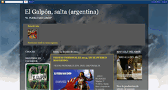 Desktop Screenshot of elgalponsalta.blogspot.com