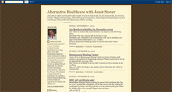 Desktop Screenshot of janalternativehealth.blogspot.com