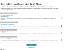 Tablet Screenshot of janalternativehealth.blogspot.com