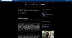 Desktop Screenshot of barcelonapartments.blogspot.com