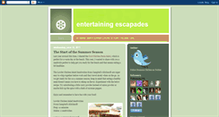 Desktop Screenshot of entertainingescapades.blogspot.com