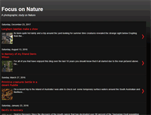 Tablet Screenshot of focusonnature.blogspot.com