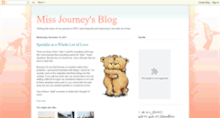 Desktop Screenshot of missjourneysblog.blogspot.com