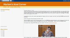 Desktop Screenshot of mariamskoolcorner.blogspot.com
