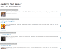 Tablet Screenshot of mariamskoolcorner.blogspot.com