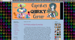 Desktop Screenshot of cupcakesquirkycorner.blogspot.com