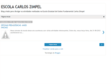 Tablet Screenshot of escolacarloszimpel.blogspot.com