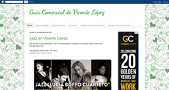 Desktop Screenshot of guiacomercialvicentelopez.blogspot.com