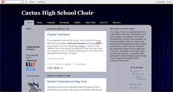 Desktop Screenshot of cactuschoir.blogspot.com