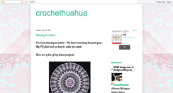 Desktop Screenshot of crochethuahua.blogspot.com