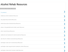 Tablet Screenshot of alcoholrehabresourcesnow.blogspot.com