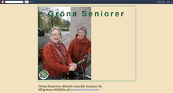 Desktop Screenshot of gronaseniorersth.blogspot.com