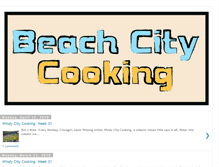 Tablet Screenshot of beachcitycooking.blogspot.com