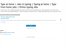 Tablet Screenshot of jobs-typeathome.blogspot.com