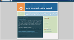 Desktop Screenshot of newyorkrealestateexpert.blogspot.com