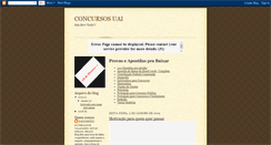 Desktop Screenshot of concursosuai.blogspot.com