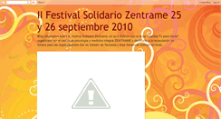 Desktop Screenshot of festivalsolidariozentrame.blogspot.com