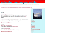 Desktop Screenshot of chlibre-abstimmungen.blogspot.com