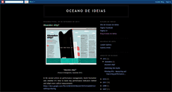 Desktop Screenshot of oceanodeideias.blogspot.com