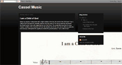 Desktop Screenshot of casselmusic.blogspot.com