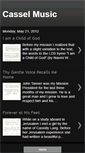 Mobile Screenshot of casselmusic.blogspot.com
