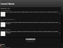 Tablet Screenshot of casselmusic.blogspot.com