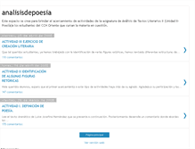 Tablet Screenshot of analisisdepoesia.blogspot.com