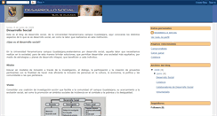 Desktop Screenshot of desarrollosocial-up.blogspot.com