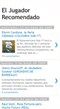 Mobile Screenshot of eljugadorrecomendado.blogspot.com
