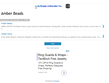 Tablet Screenshot of amberbeads.blogspot.com