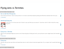 Tablet Screenshot of flyingantsvstermites.blogspot.com