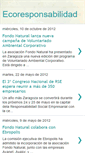 Mobile Screenshot of ecoresponsabilidad.blogspot.com