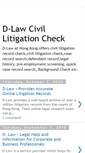 Mobile Screenshot of d-law-civillitigationcheck.blogspot.com