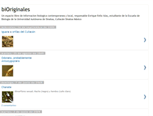Tablet Screenshot of bioriginales.blogspot.com