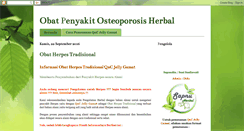 Desktop Screenshot of obatpenyakitosteoporosisherbalumar.blogspot.com