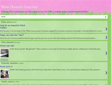 Tablet Screenshot of misshonorsjourney.blogspot.com