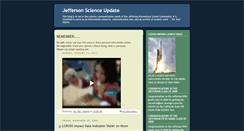 Desktop Screenshot of jeffersonscienceupdate.blogspot.com