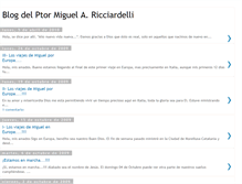 Tablet Screenshot of blogdelptormiguelaricciardelli.blogspot.com