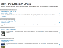 Tablet Screenshot of gliddonsinlondon.blogspot.com