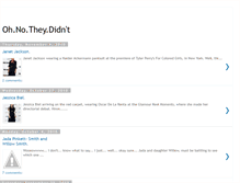 Tablet Screenshot of no-they-did-not.blogspot.com