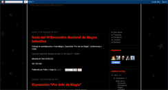 Desktop Screenshot of 6encuentronacionalmagosinfantiles.blogspot.com