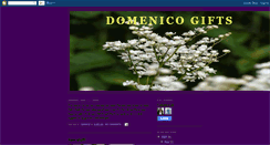 Desktop Screenshot of domenicogifts.blogspot.com