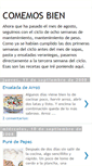 Mobile Screenshot of comemosbien.blogspot.com