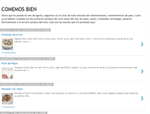 Tablet Screenshot of comemosbien.blogspot.com
