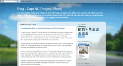 Desktop Screenshot of blog-captncpoojary.blogspot.com