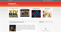 Desktop Screenshot of coolturadf.blogspot.com