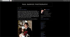 Desktop Screenshot of paulbarriosphotography.blogspot.com