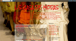 Desktop Screenshot of lsvestidosdenovias.blogspot.com